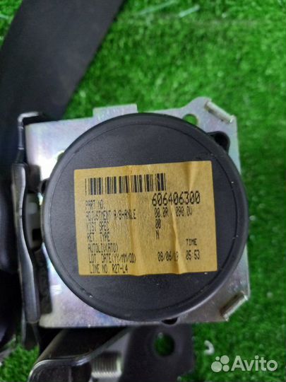 Ремень безопасности задний Mazda Mazda3 Mps BK