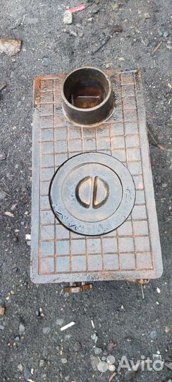 Печь буржуйка чугунная разборная