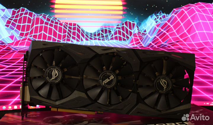 Видеокарта Asus Strix Gtx 1070 8gb