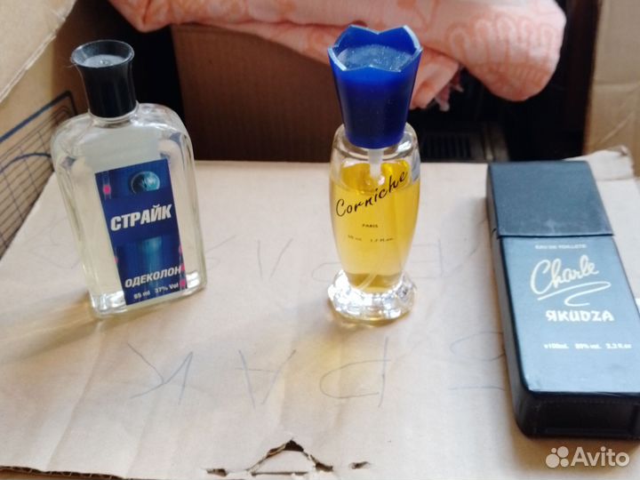 Мужская туалетная вода, одеколон