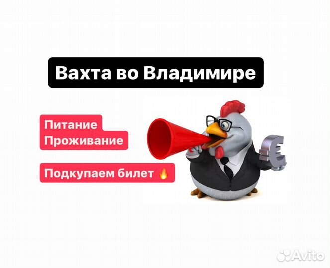 Разнорабочие вахтой. Купим билет