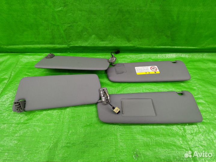 Козырьки двойные пара VW Touareg 02-10