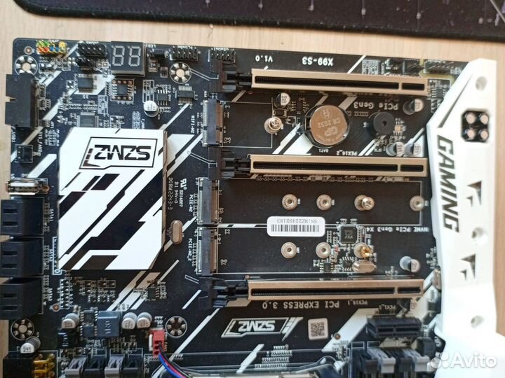 Материнская плата zeon x99
