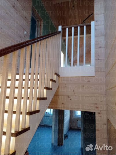 Лестницы деревянные под ключ