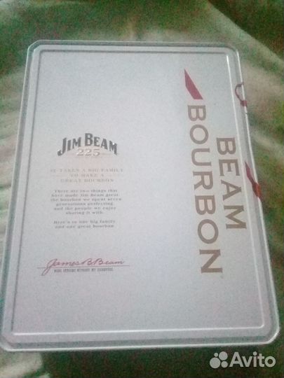 Коробка от JIM beam B since 1795 от виски