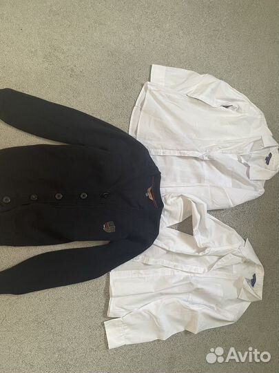 Школьный костюм для мальчика 134 синий