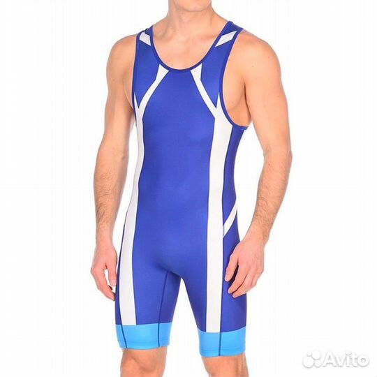 Р. 2XL, Рост 190 см Трико борцовское asics