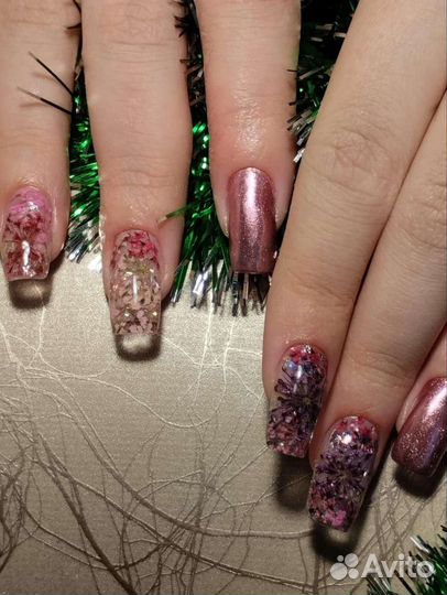 Маникюр на дому гель лак,наращивание,дизайны даром