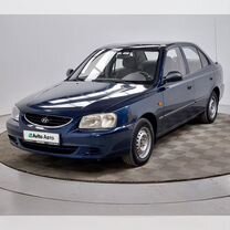 Hyundai Accent 1.5 MT, 2008, 160 509 км, с пробегом, цена 439 000 руб.