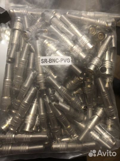 BNC универсальный (штекер), пружинный