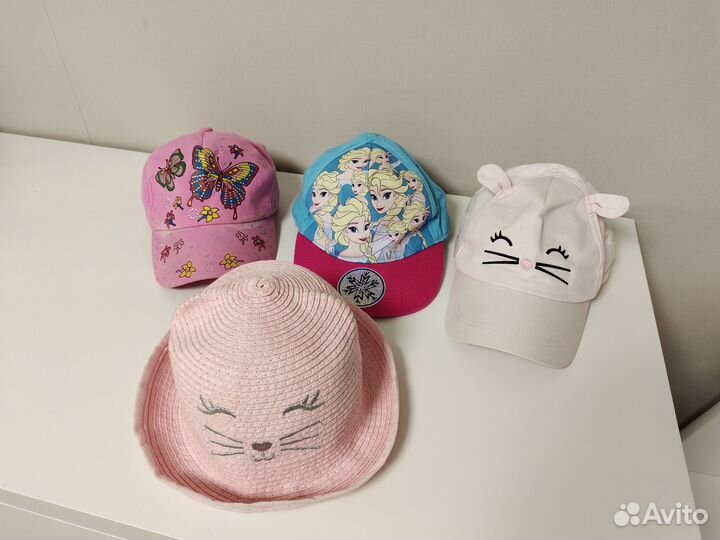 Кепка панама для девочки