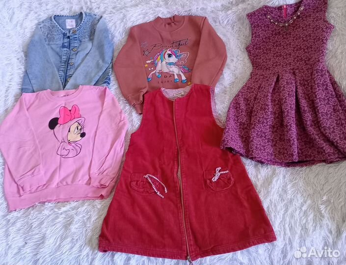Одежда на девочку пакетом 122 размер