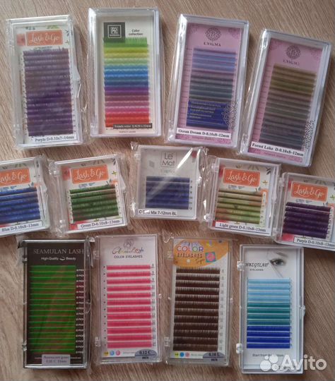 Материалы для ресниц (сп Lash&Go, Enigma, LeMat)