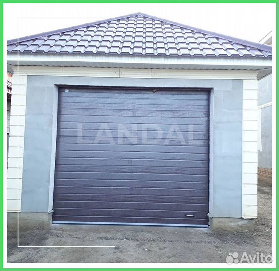 Секционные гаражные ворота