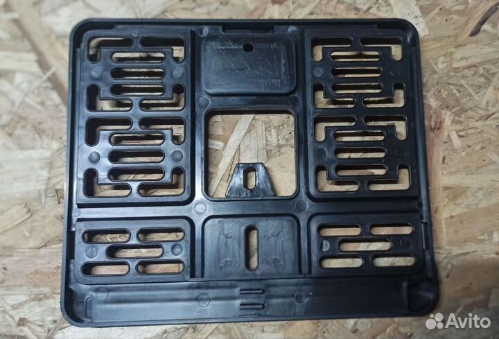 Мини рамка для номера мотоцикла