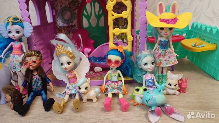 Домик Данессы олени enchantimals и набор кукол