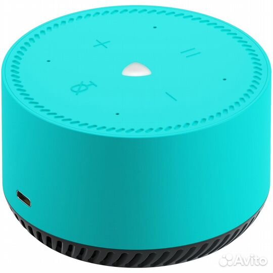 Умная колонка Яндекс Станция Лайт с Алисой,зеленая