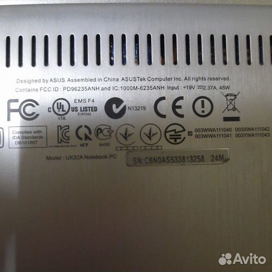 Ноутбук аsus