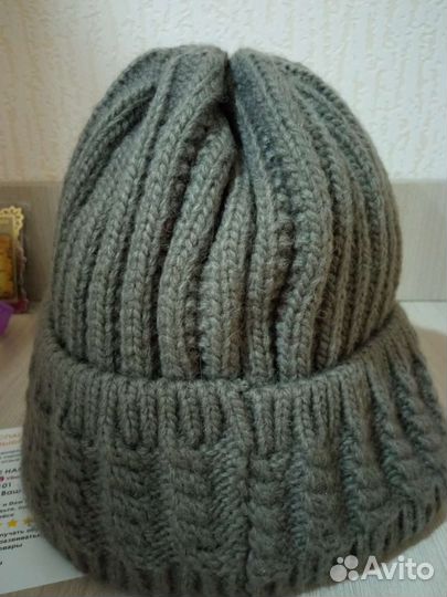 Шапка женская теплая