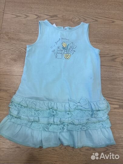 Пакетом вещи на девочку 110