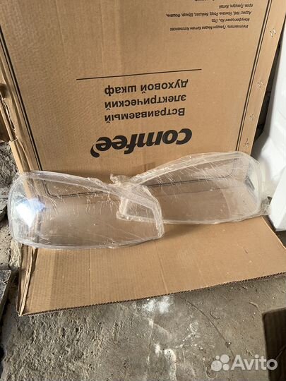 Стекло фары бош калина