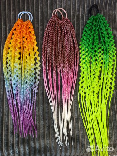 Резинки для волос, афрорезинки