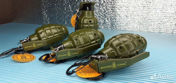 Зажигалка с турбо пламенем Граната