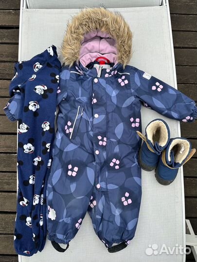 Детские вещи пакетом Зима reima H&M 80