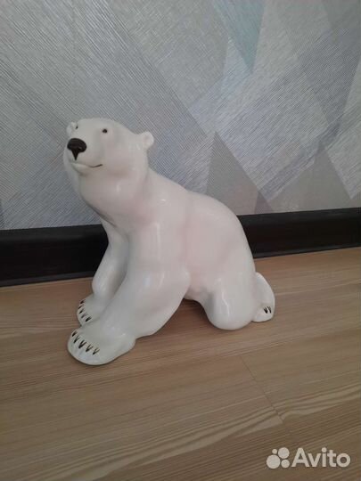 Фарфоровый медведь лфз большой