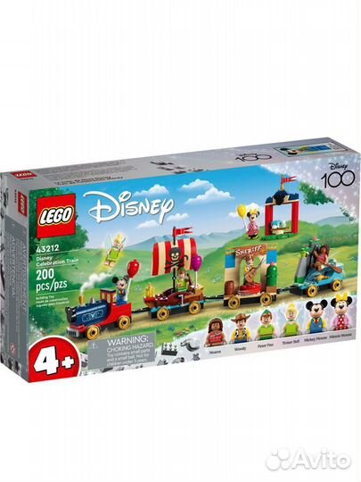 Конструктор lego Disney Праздничный поезд, 43212