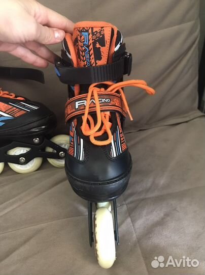 Роликовые коньки раздвижные