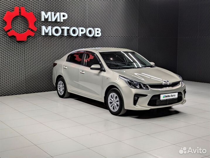 Kia Rio 1.6 МТ, 2018, 90 100 км