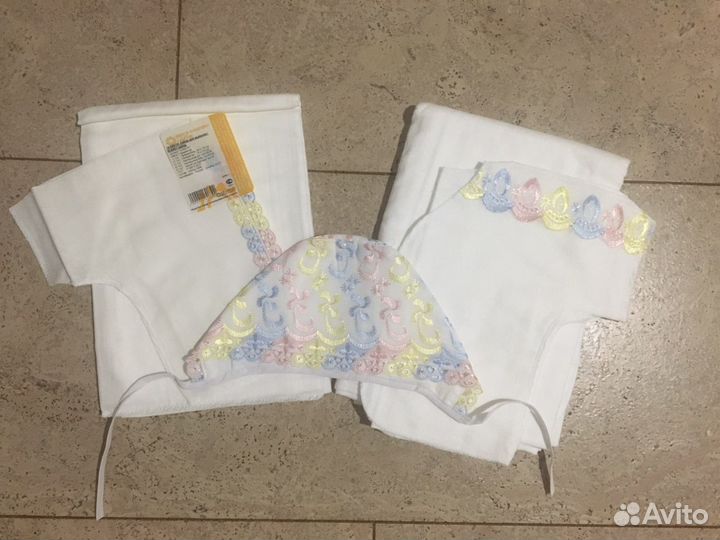 Наборы на выписку для девочек мальчиков