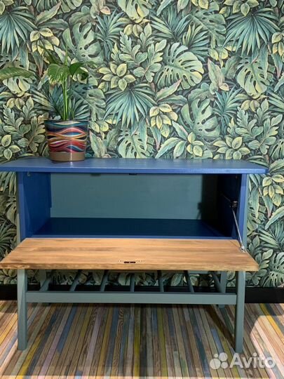 Тумба под тв хайборд массив шпон