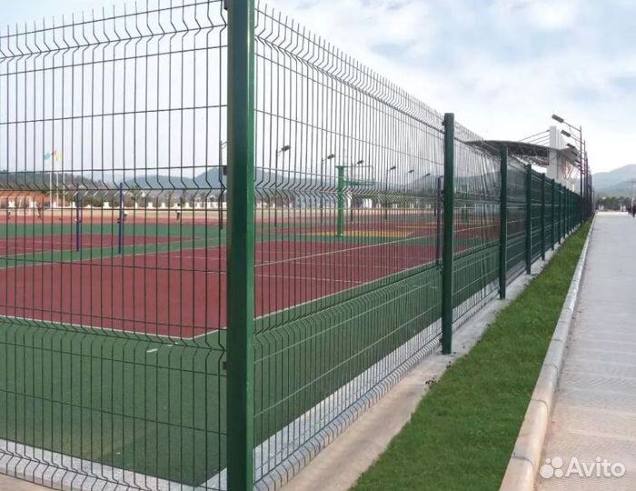 Забор из 3D сетки 40 метров