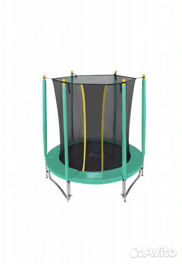 Батут с защитной сеткой