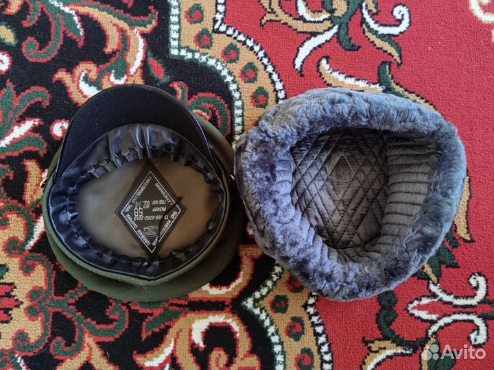 Продам фуражку и шапку ушанку