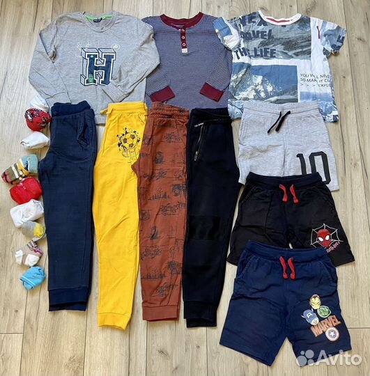 Одежда на мальчика пакетом 122/128/134