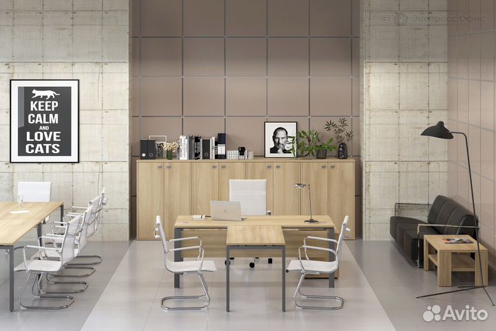 Кабинет руководителя Metal system style