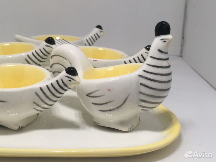 Пашотница «Курочка ряба» подставка для яйц СССР па