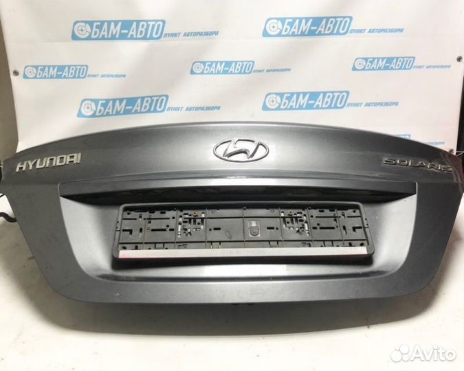 Багажник Hyundai Solaris 4DR5P G4FC 2013