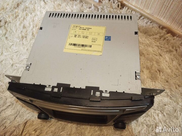 Головное устройство Hyundai Solaris 1