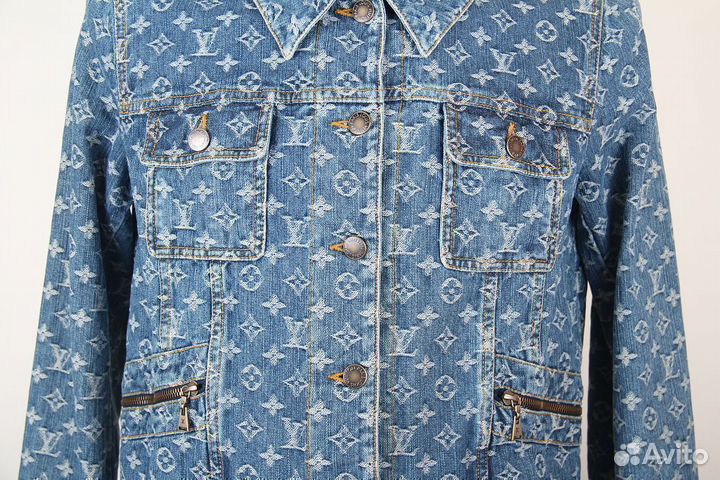Louis Vuitton Monogram джинсовка