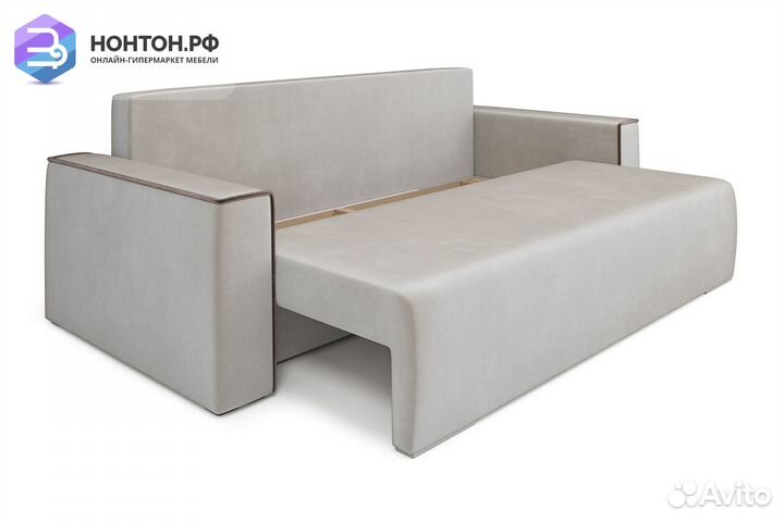 Диван еврокнижка Манхэттен бежевый