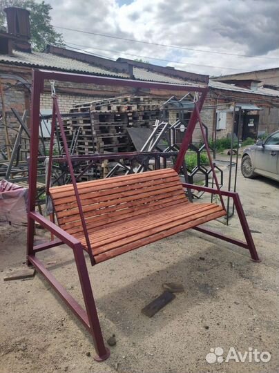 Качели для дачи модель лофт