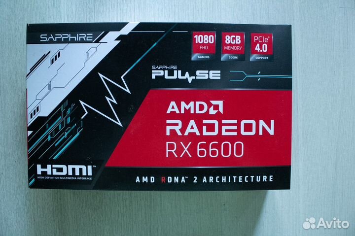 Amd radeon Rx 6600 Pulse