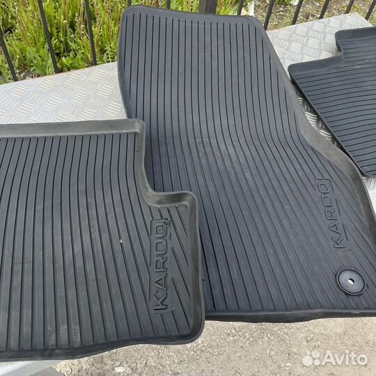 Комплект ковриков skoda karoq