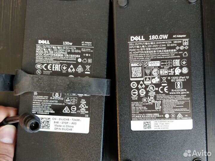 Зу Dell 130W 180W Новые Оригинал