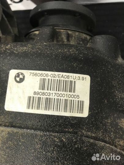 Редуктор заднего моста. Bmw 5 E60 N52B25