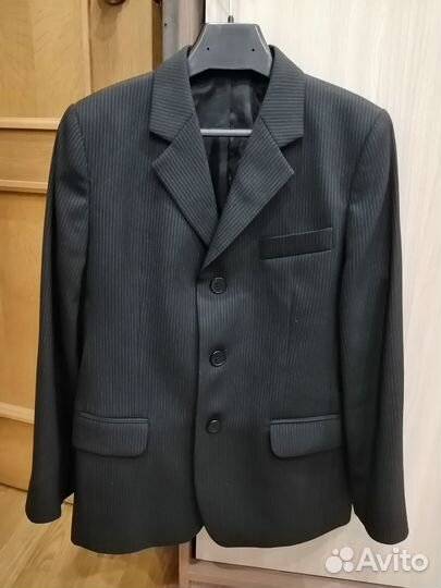 Пиджак школьный для мальчика 140
